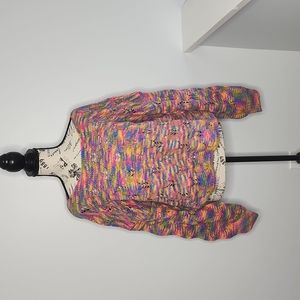 Wild fable multi color knit sweater size 1X